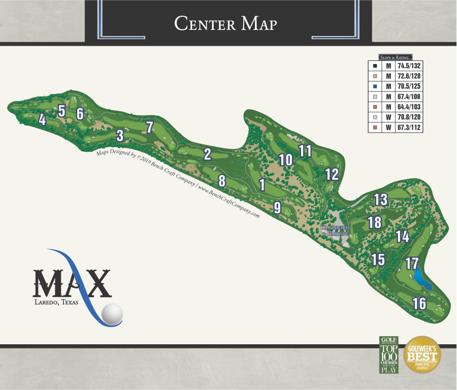 Map & Ratings